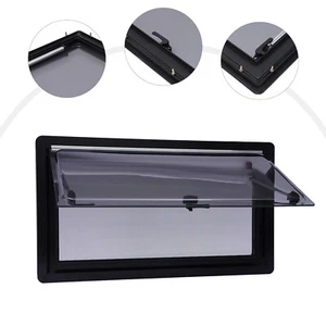 Escotilla de ventilación de ventanas con bisagras grande para caravana RV 350*280 mm, 450/900*500 mm recortada - Imagen 1 de 50