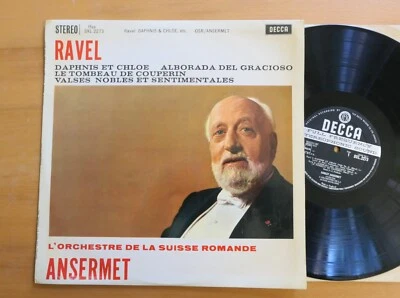 SXL 2273 ED1 Ravel Daphnis Et Chloe etc Ansermet Decca 1st WBg EX - Image 1 of 4