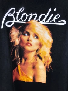 Debbie Harry Blondie T-shirt Black Short Sleeve All Sizes 85 - Picture 1 of 4