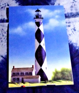 US 3788 SOUTHEASTERN LIGHTHOUSES STAMPED POSTAL CARD "CAPE LOOKOUT LIGHT," NC. - Picture 1 of 6
