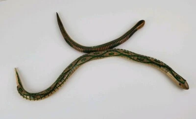 Juguete Falso Realista Serpiente Serpientes Falsas Broma Largo Travesura Juguete Halloween Mordaza Regalo Foto 1 de 4