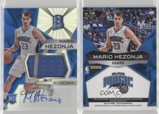 2015-16 Panini Spectra Jerseys Prizms Mario Hezonja #106 Rookie Auto RC