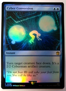 MTG: Doctor Who - Cyber Conversion - FOIL Rare - 0014 NM - Picture 1 of 1