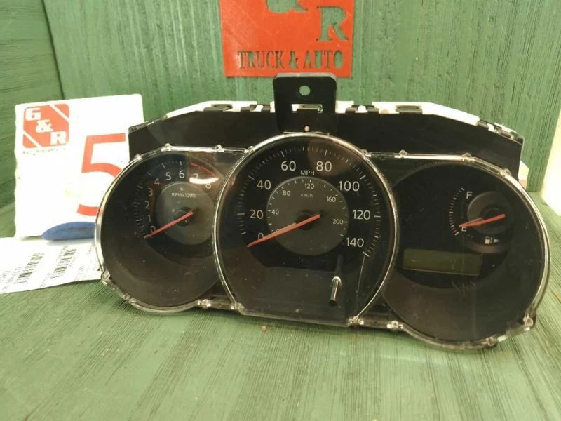 2007 2008 NISSAN VERSA SPEEDOMETER GAUGE INSTRUMENT CLUSTER W TACH 24810EL81B - Image 1 of 4