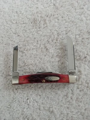 Case Congress 4 hojas 64052 bolsillo hueso rojo hojas SS Foto 1 de 4