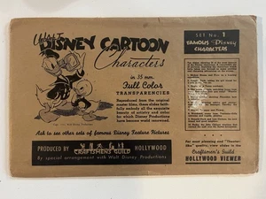 VTG RARE Disney Craftsmen’s Guild 35mm Color Transparencies Free Shipping A2 - Picture 1 of 13