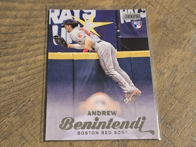 2017 Stadium Club #149 Andrew Benintendi RC Boston Red Sox Nmmt - Image 1 of 3