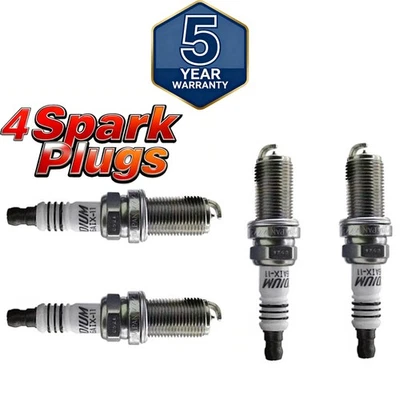 4PCS Iridium Spark Plugs LFR6AIX-11 6619 For NGK Subaru Volvo Yamaha Lexus - Image 1 of 4