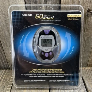 OMRON Go Smart Dual Axis Pocket Pedometer Distance HJ-720ITC Windows PC Version - Picture 1 of 8