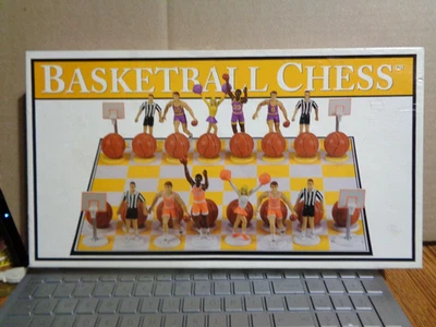Big League Promotions Basketball Chess Set Board Game Referee Cheerleader - Image 1 of 4