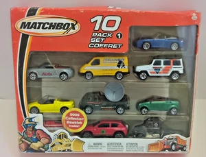 2005 Matchbox 10 Stück Set Coffret 34307 verschiedene Die Cast Autos - Bild 1 von 16