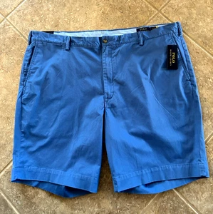 Pantalones Cortos Polo Ralph Lauren 46B 46 Big Stretch Calce Clásico Azul con Poni Blanco $98 Nuevos con Etiquetas - Imagen 1 de 7