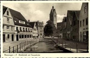 Ak Memmingen in Schwaben, Hirschstraße, Frauenkirche - 4397357 - Picture 1 of 2