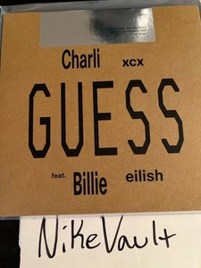 CHARLI XCX Ft BILLIE EILISH - GUESS 7 " Vinyl - RECORD STORE DAY RSD 2025 - NEW - Picture 1 of 5
