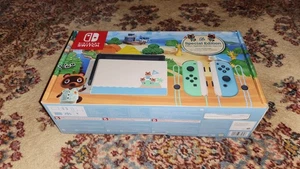 Nintendo Switch HAC-001(-01) Animal Crossing: New Horizon Special Edition - 32GB - Picture 1 of 4