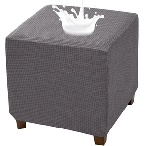 Bifaunvogel Housse Ottomane Imperméable Rangement Carré Housses Ottomanes Jacqua... - Photo 1/7