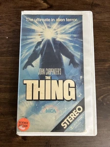 The Thing VHS 1982 MCA Rainbow Stereo John Carpenter Horror 1st Release - Bild 1 von 4
