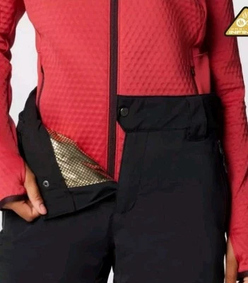 Women's Columbia Titanium Cirque Bowl Omni Heat Gold Infinity Pants Black Sz XL  - Image 1 of 4