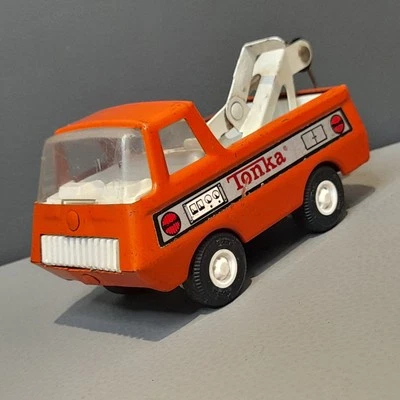 Rare TONKA Orange AERO PICK-UP TRUCK Lorry Toy Metal Plastic VINTAGE 1970s - Image 1 of 4
