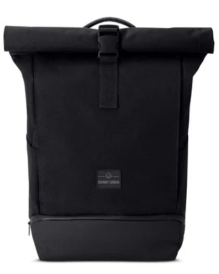 Rucksack Damen & Herren Schwarz - Allen Medium - Rolltop Mit Laptopfach für U... - Bild 1 von 4