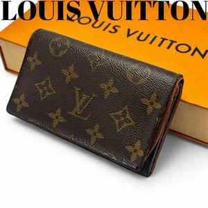 Louis Vuitton Portefeuille Tresor Bi-Fold Geldbörse Leder Vintage MWa1077 - Bild 1 von 11
