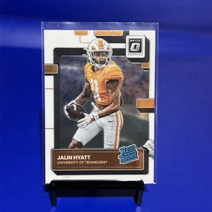 2023 Panini Chronicles Draft Picks - Donruss Optic Rated Rookies Jalin Hyatt #19 - Picture 1 of 3