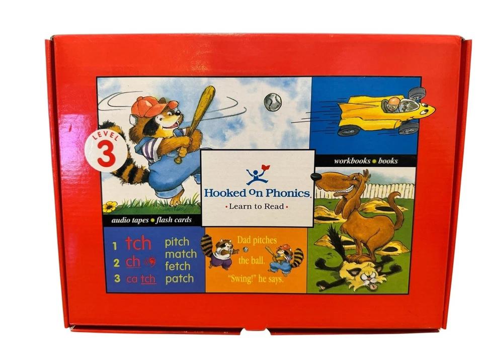 100 Complete Hooked on Phonics Level 5 Learn to Read Educational System Blue