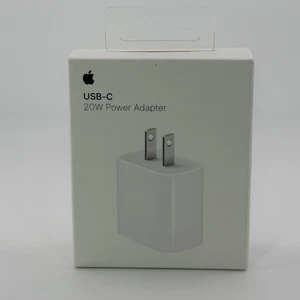 Apple 20W USB-C Power Adapter MHJA3AM/A Original New Sealed - Picture 1 of 6