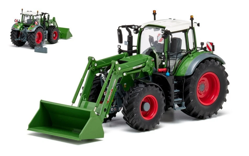 WIKING WK17077869 TRATTORE FENDT 724 WITH FRONT LOADER CARGO 6.100 1:32 Modellin - Immagine 1 di 1