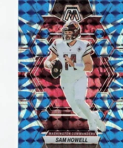 Tarjeta de fútbol americano Sam Howell azul reactivo mosaico 2023 #243 - Imagen 1 de 2
