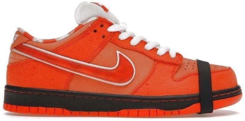 Preços baixos em Nike Concepts x Dunk SB Special Box Low Orange