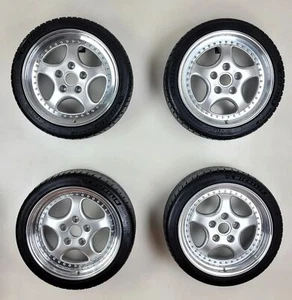 Porsche 964 993 Carrera schlanke Karosse RH-Alurad Typ P Radsatz Michelin Reifen - Bild 1 von 8