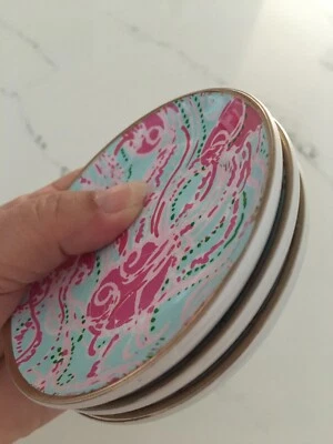 3 Posavasos Lilly Pulitzer Jaleas Be Jammin Medusas Foto 1 de 4