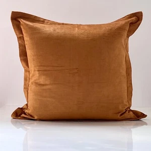 Burnt Orange Villa Home Throw Pillow Cover 22 x 22 NWOT - Picture 1 of 5