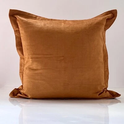 Burnt Orange Villa Home Throw Pillow Cover 22 x 22  NWOT - Image 1 of 4