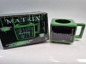 Neu Retro Matrix TV-förmiger Heat Reveal Becher 500ml/17oz Keramiktasse Pyramide - Bild 1 von 5