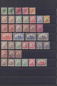 DNG NUEVA GUINEA 1897/1914 38 SELLOS + 4 GSK - Imagen 1 de 2