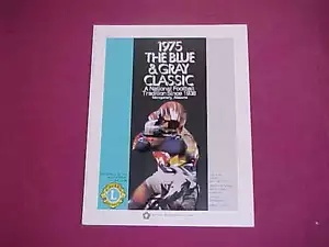 Programma calcio All Star BLU e GRIGIO - 1975 - Foto 1 di 1