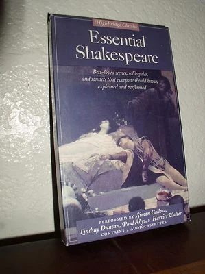 Essential Shakespeare:Best Loved Scenes, Soliloquies and Sonnets (1996,2 Cassett - Image 1 of 4