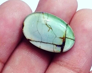 Piedra preciosa suelta natural doblete monarca ópalo de fuego 9,55 quilates certificada - Imagen 1 de 8