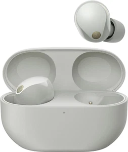 Sony WF-1000XM5 HiFi In Ear Kopfhörer Bluetooth® Stereo Silber Noise Cancelling - Bild 1 von 12