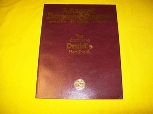 IL MANUALE COMPLETO DEL DRUIDO DUNGEONS & DRAGONS AD&D 2° EDIZIONE TSR - 2 - Foto 1 di 1