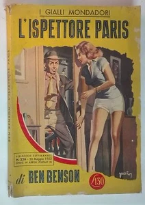 61702 Ben Benson - L'Ispettore Paris - Mondadori 1953 (I ediz) - Bild 1 von 1