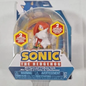 Minifigura de Sonic The Hedgehog y 2 cartas de coleccionista (Knuckles) - Imagen 1 de 8