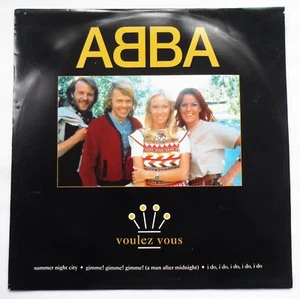 ABBA - VOULEZ VOUS 12" VINYL SINGLE 1992 POLYDOR PZ239 4 TRACKS *EX/G+* - Foto 1 di 4