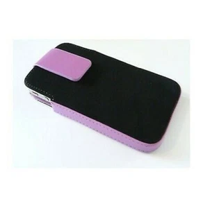 Leather Case Forcell Fliper - iPhone 4 4S - Purple - Picture 1 of 1