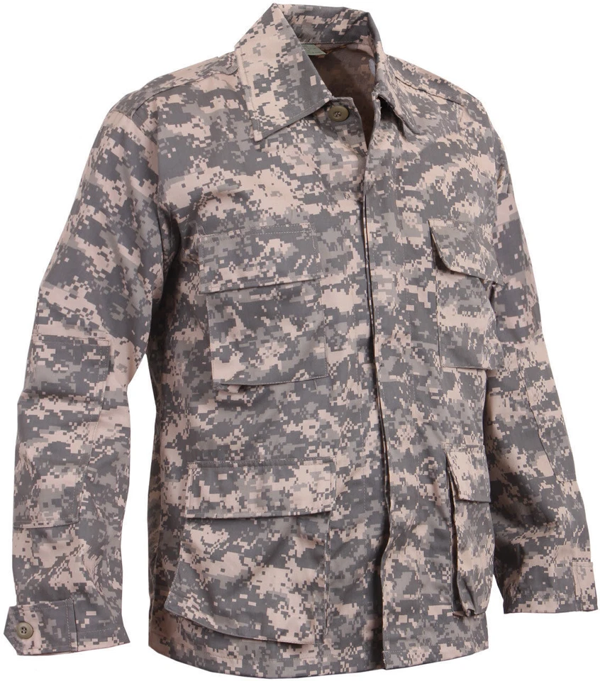 Rothco Poly/Cotton BDU Tactical Military Uniform Army Fatigue Coat: Choose Sizes - Image 1 of 1