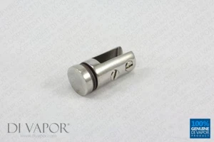 Di Vapor (R) Edelstahl Glas Clip Halterung für Duschabtrennung schwimmend - Bild 1 von 5