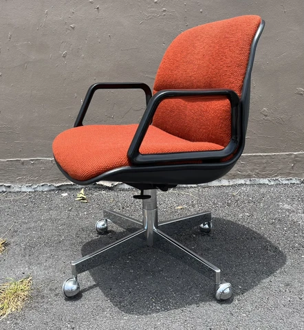 1970s Mid Century Modern Pollock Style Office Chair By All Steel Cover