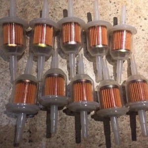 Pack of 10 1/4" Gas Fuel Filter John Deere Mower Lawnmower AM116304 GY20709 - Picture 1 of 1